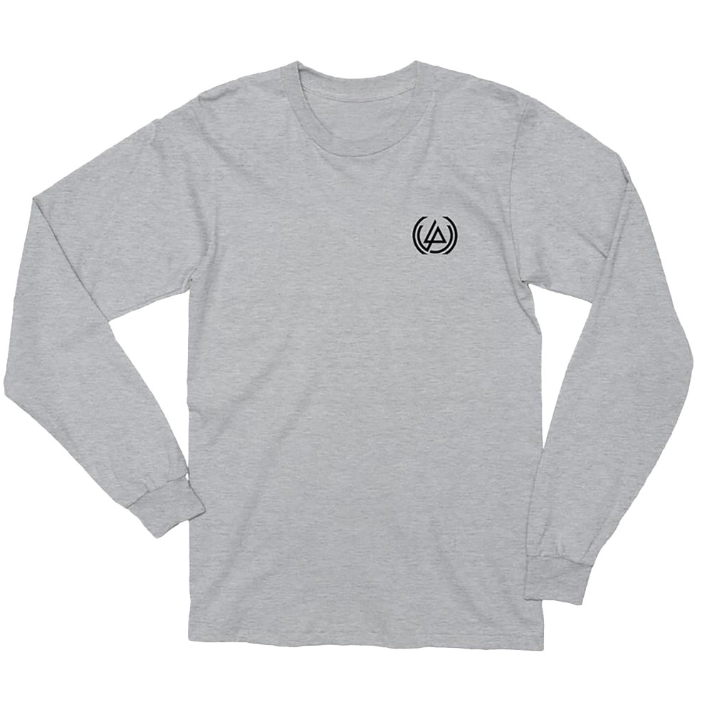 Linkin Park Tour Merch Lpu Long Sleeve Tee Grey Cool Music Fan Apparel-1