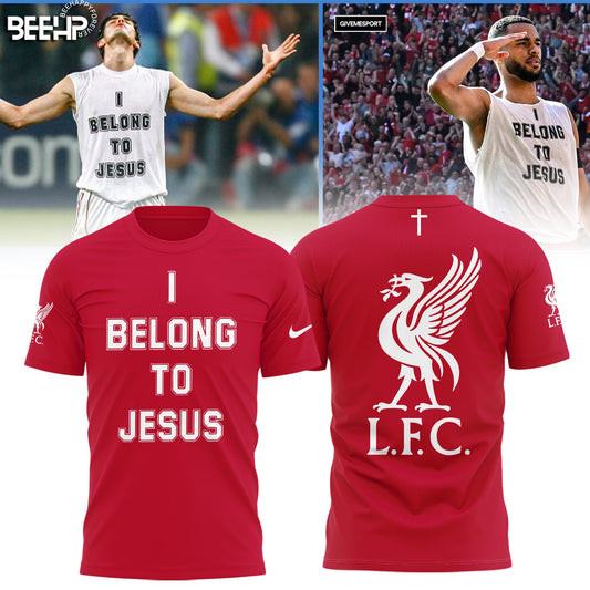 Liverpool FC I Belong To Jesus Shirt Best Gifts For Football Fan-1