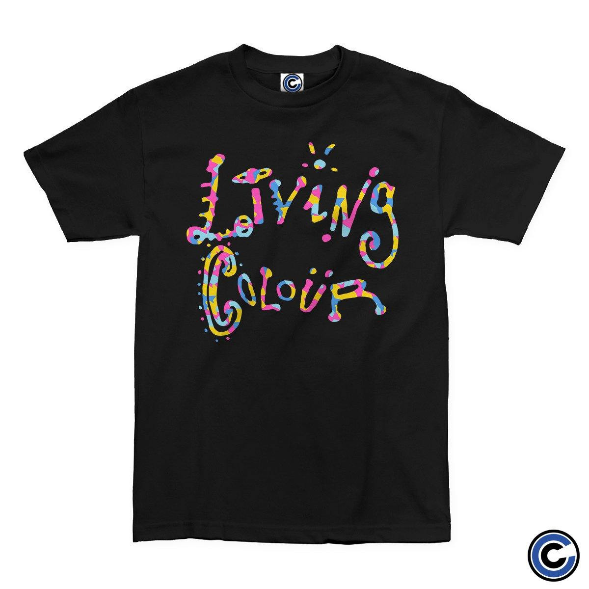 Living Colour Merch Multi Color Logo Shirt Living Colour Shirt-1