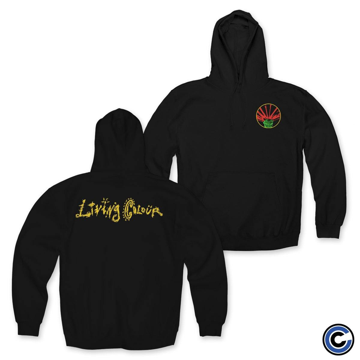 Living Colour Merch Ray Head Hoodie Living Colour Hoodie-1
