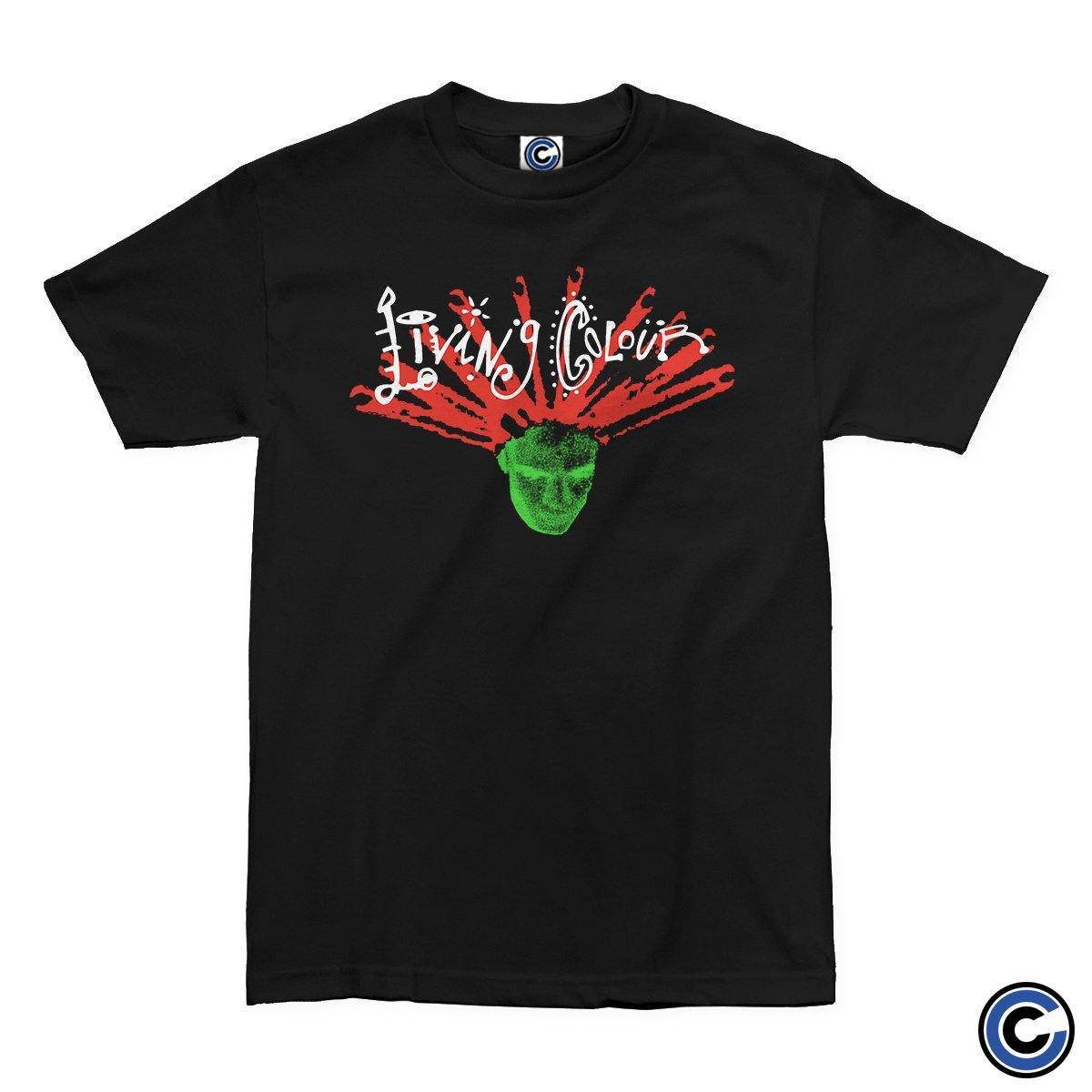 Living Colour Merch Ray Head Simple Shirt Living Colour Shirt-1