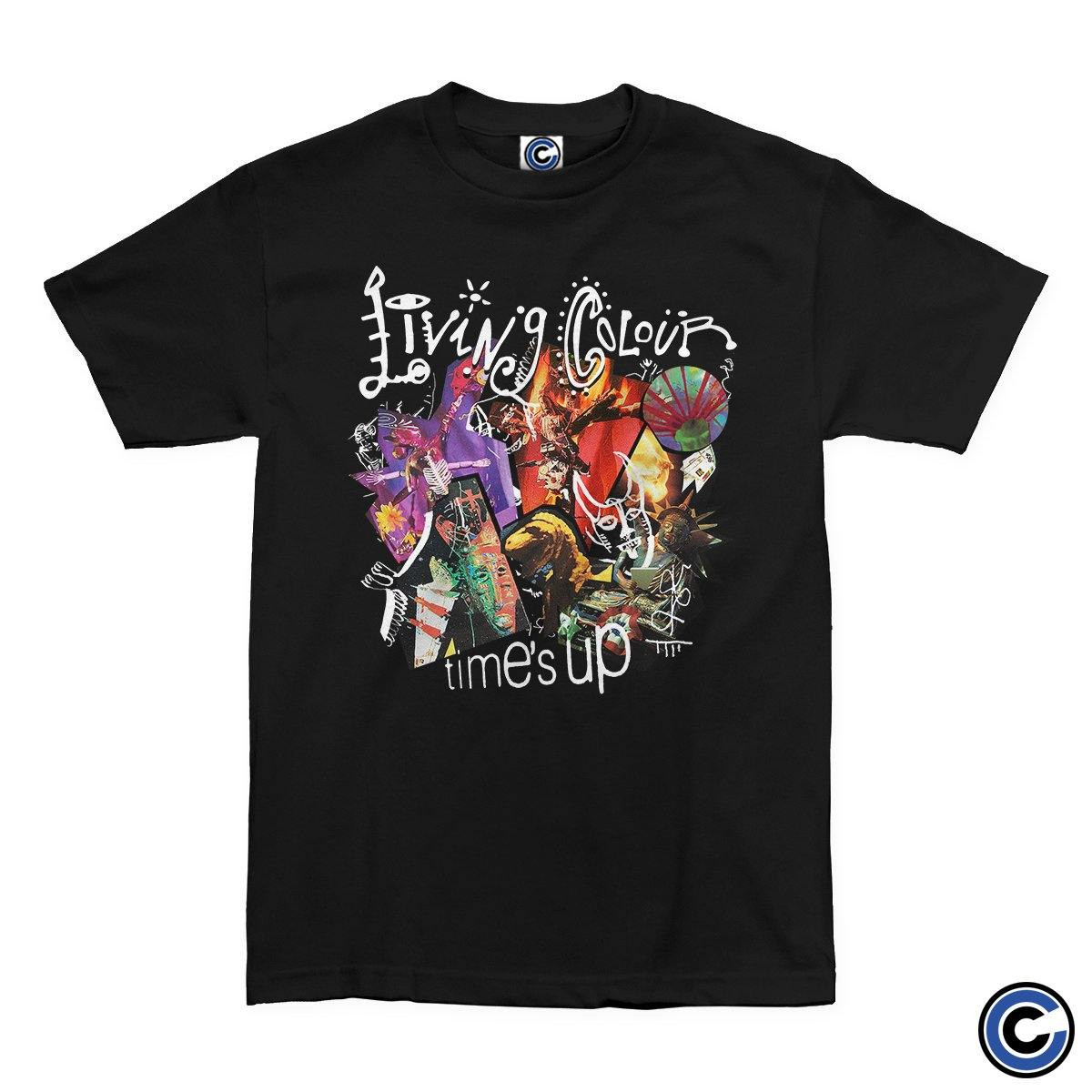 Living Colour Merch Times Up Shirt Living Colour Shirt-1