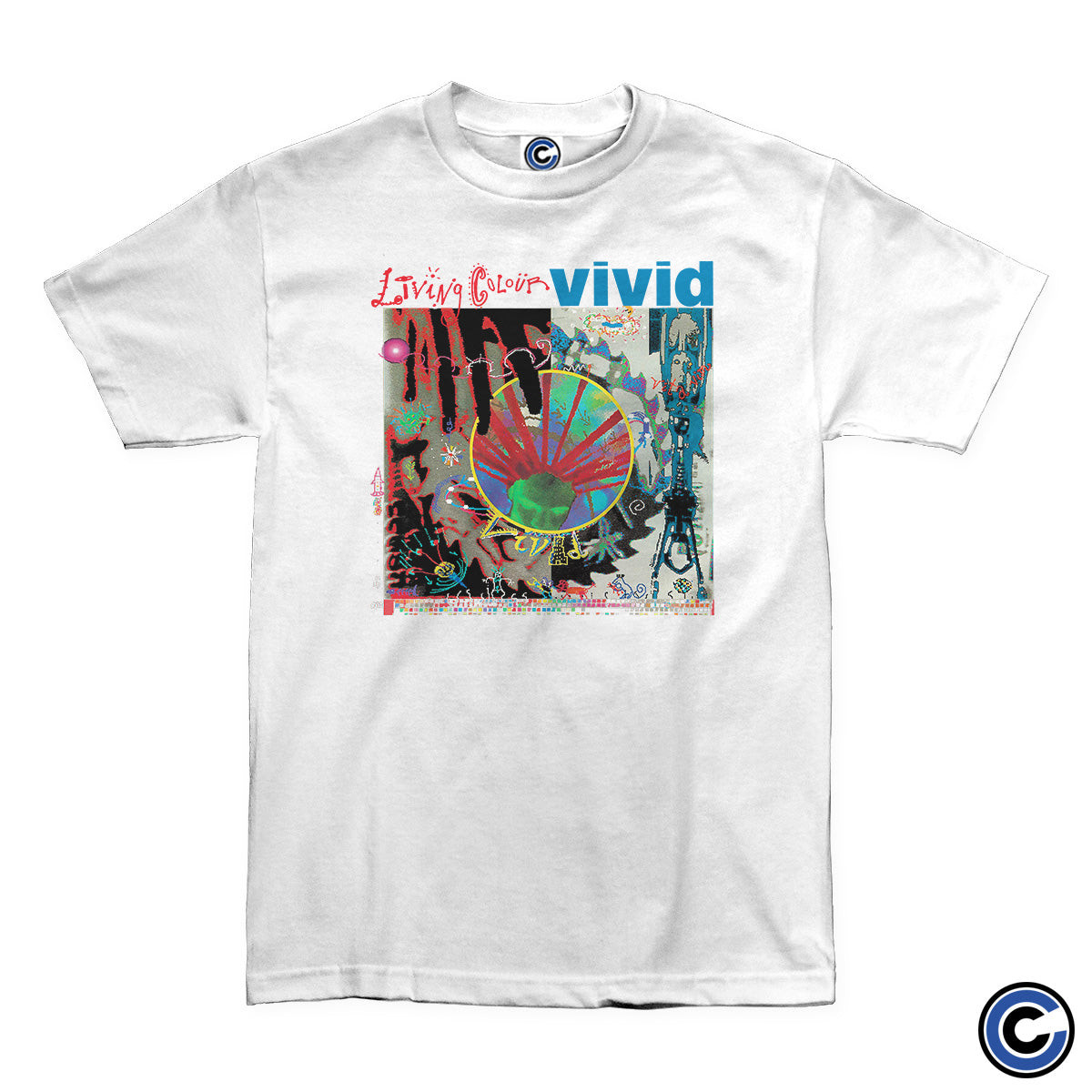 Living Colour Merch Vivid Shirt Living Colour Shirt-1 Living Colour Merch Vivid Shirt Living Colour Shirt-1