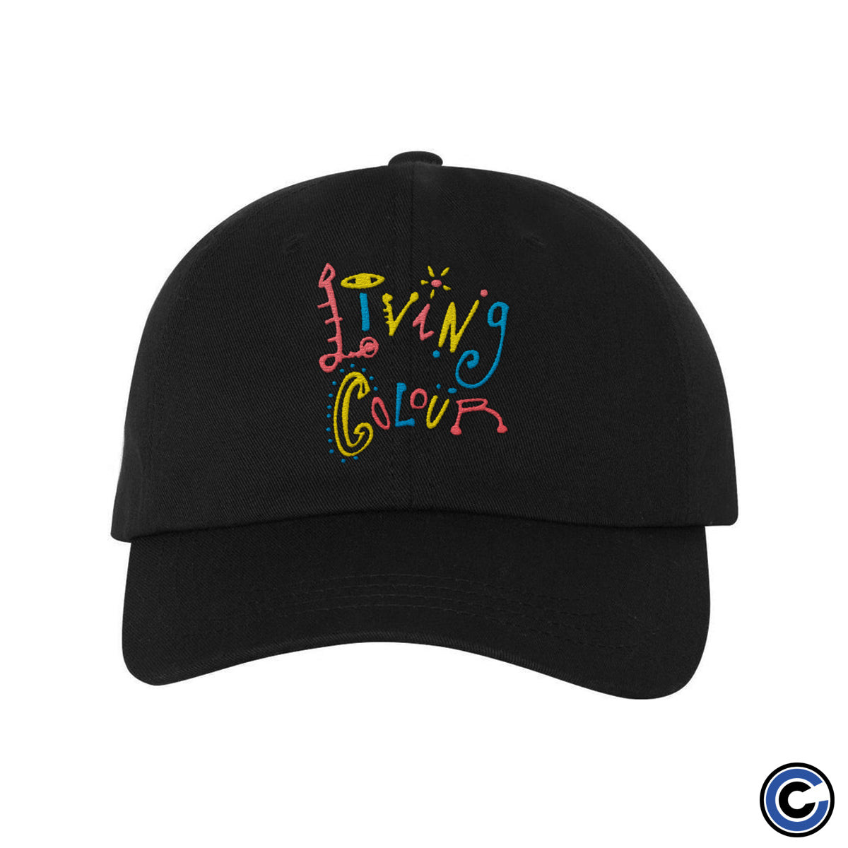 Living Colour Tri Color Stacked Black Hat Son To Mother Gifts-1