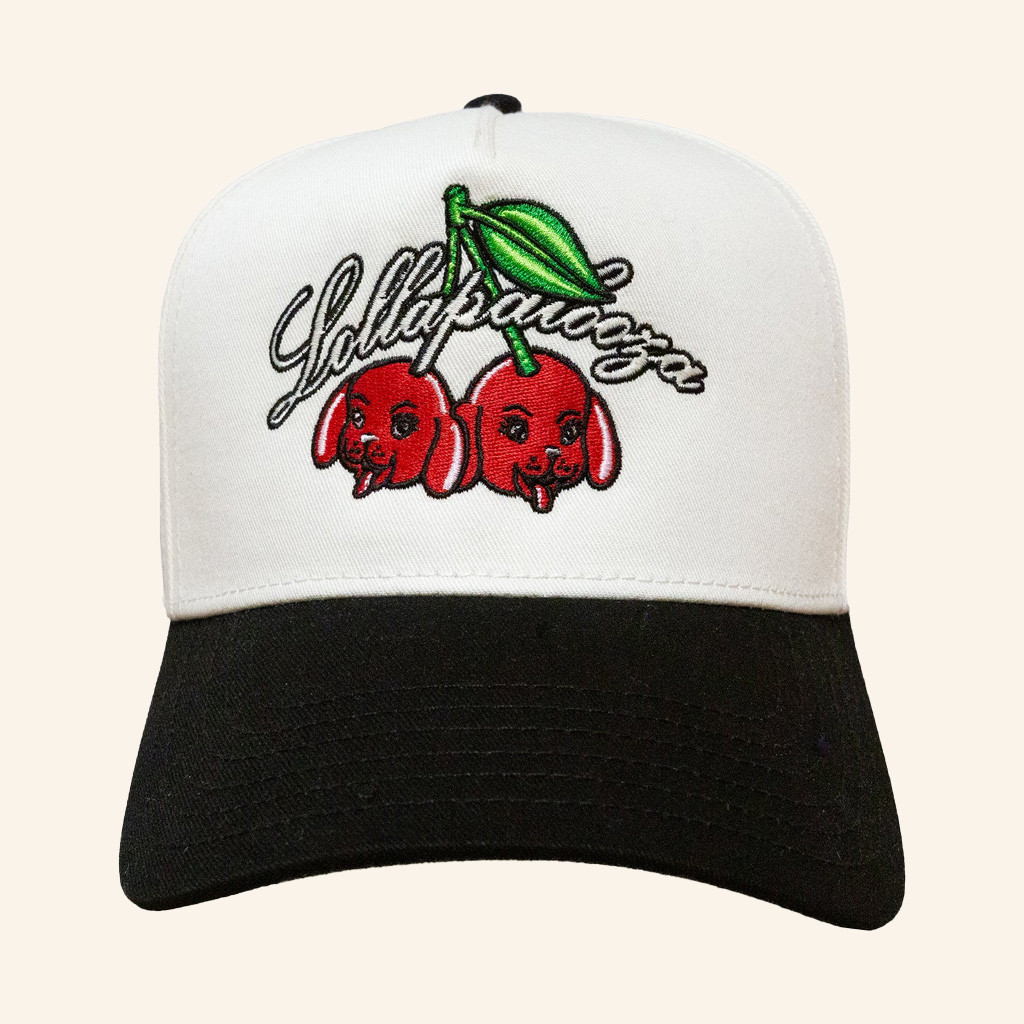 Lollapalooza Merch Cherry Dog Hat Good Gifts For Boyfriend-1