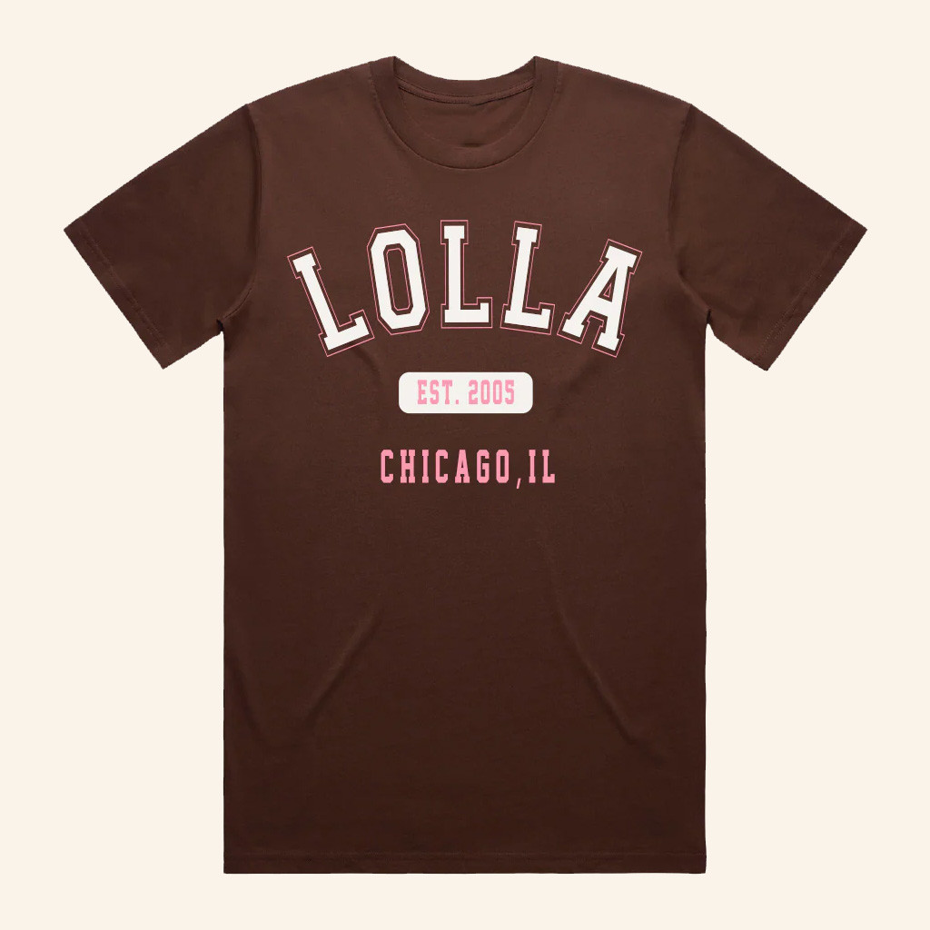 Lollapalooza Merch Lolla Collegiate T-Shirt Gifts For Boyfriend-1 Lollapalooza Merch Lolla Collegiate T-Shirt Gifts For Boyfriend-1