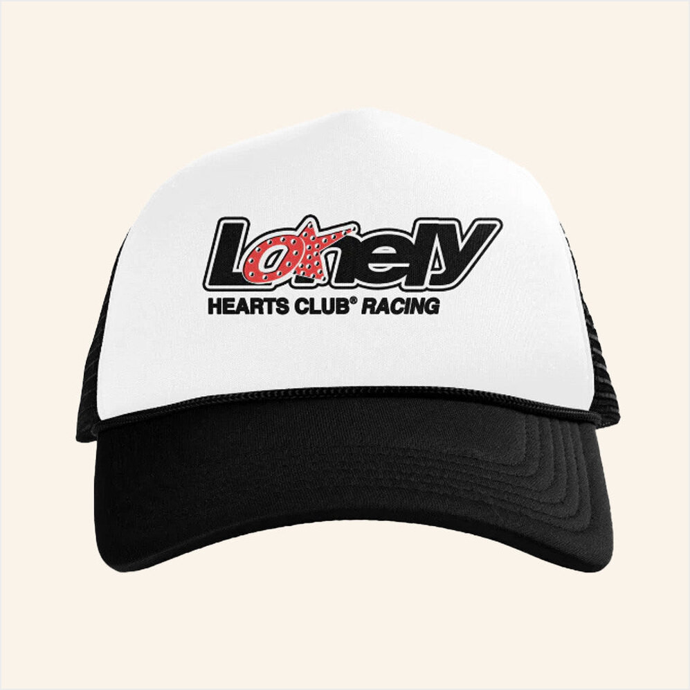 Lonely Hearts Club Merch Lonely Hearts Club Racing Trucker Hat Best Gifts For Boyfriend-1