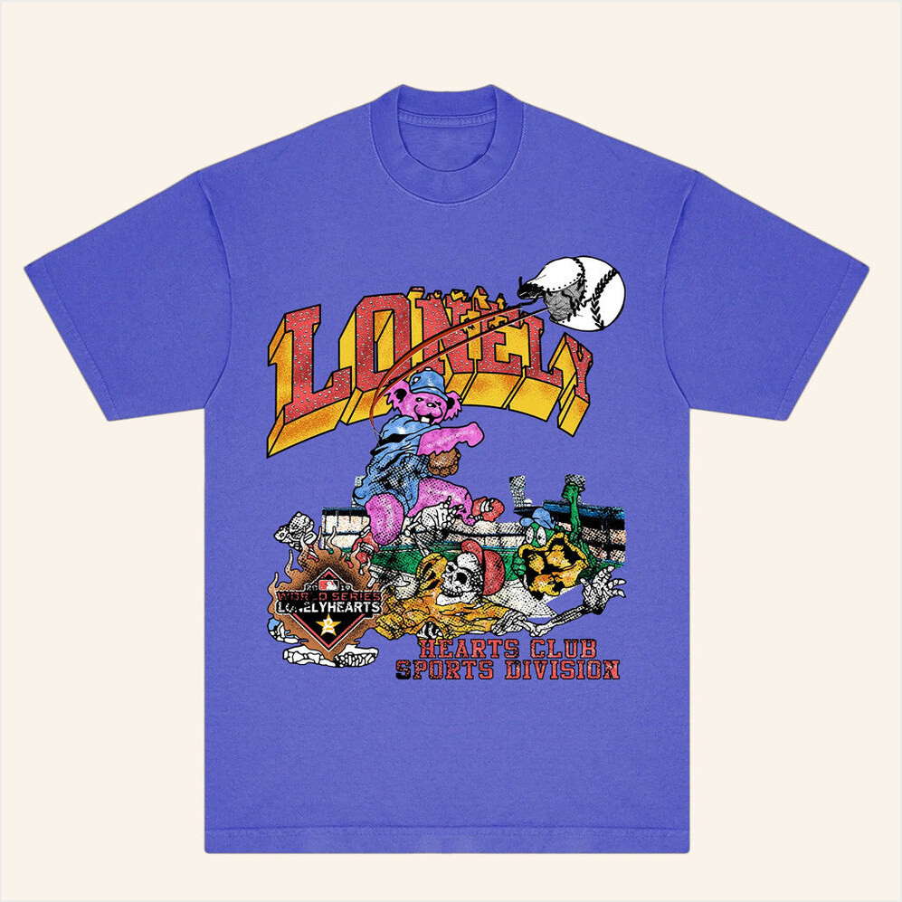 Lonely Hearts Club Merch World Series T-Shirt Gifts For Her Birthday Gifts For BFF-1