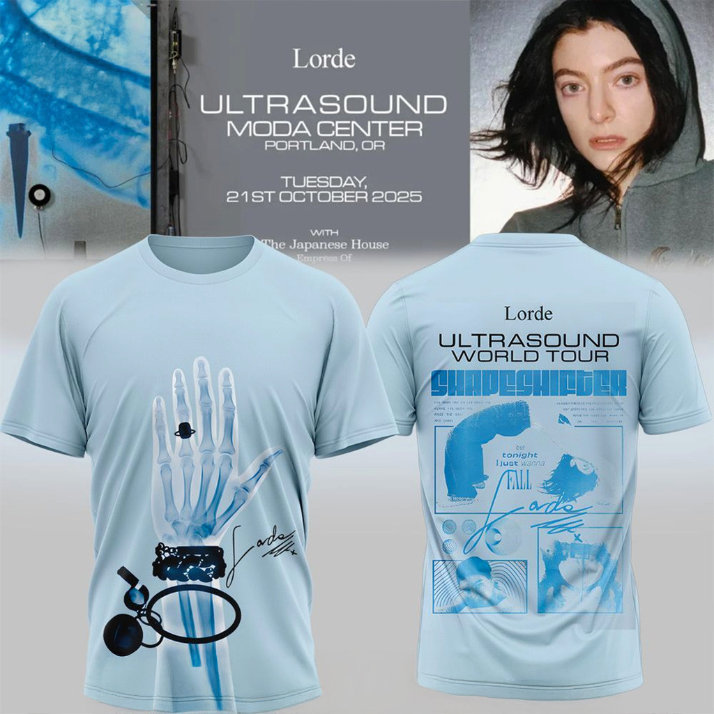 Lorde Ultrasound World Tour T-Shirt Lorde Merch Christmas Gift Ideas For Wife-1