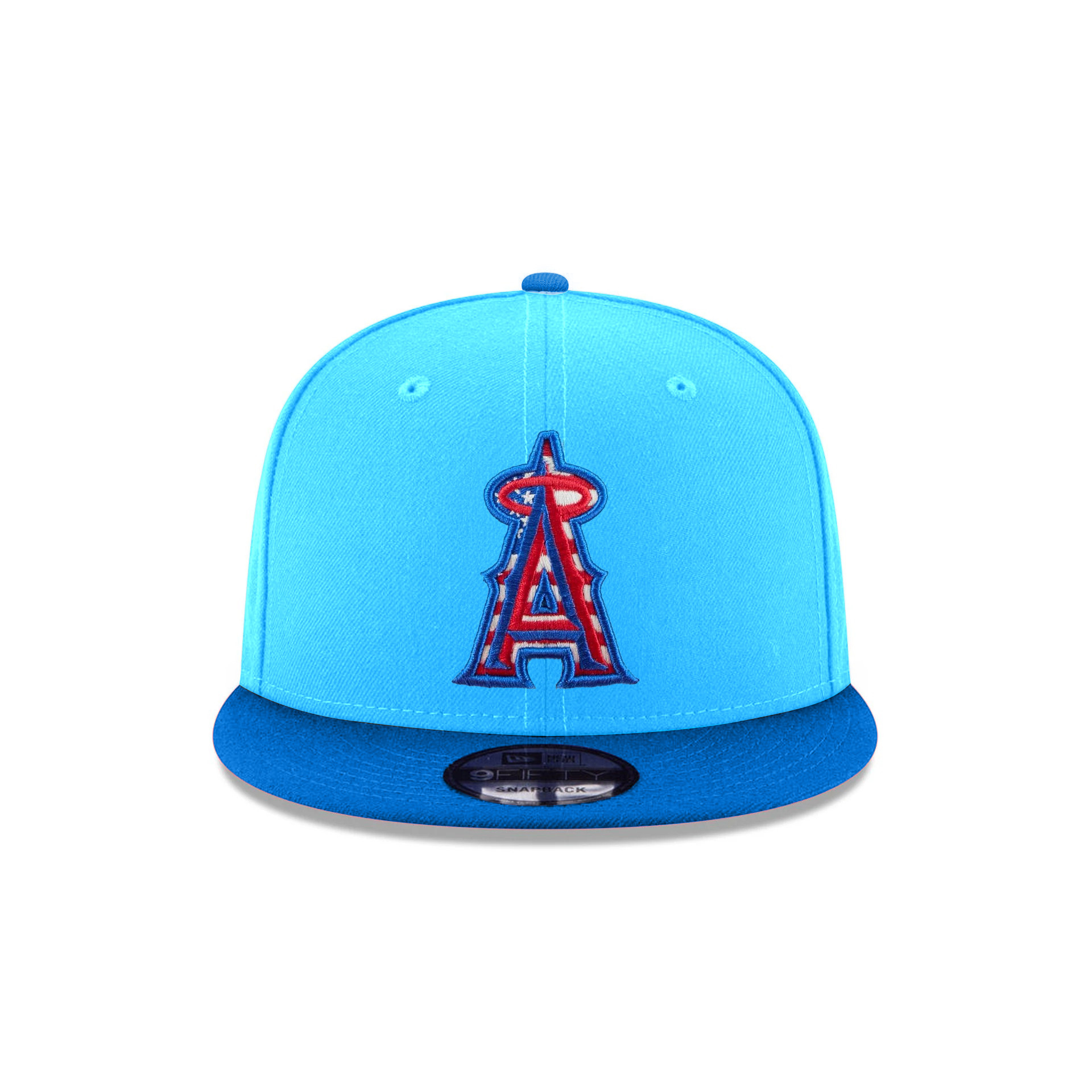 Los Angeles Angels 4th Of July Hat 2025 MLB Independence Day Merch Snapback Baseball Lover Gift-1