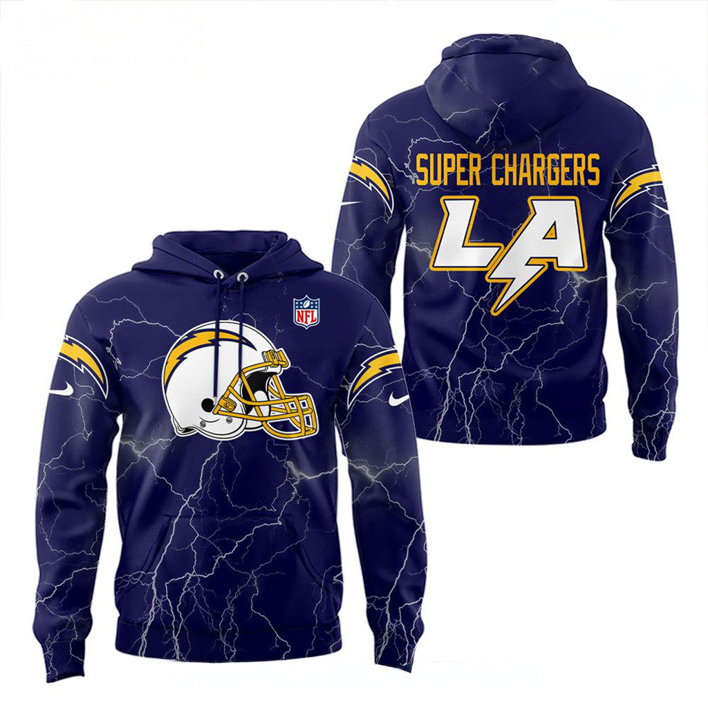Los Angeles Chargers Super Changes 2025 Hoodie Los Angeles Chargers Merch For Fans-1