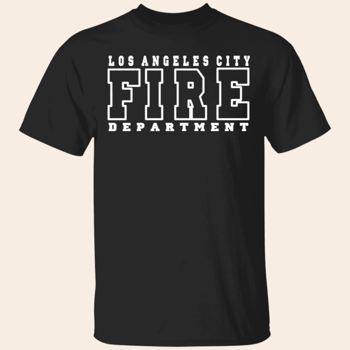 Los Angeles City Fire Department T-Shirt LAFD Strong T-Shirt Fundraiser For Support LAFD-1