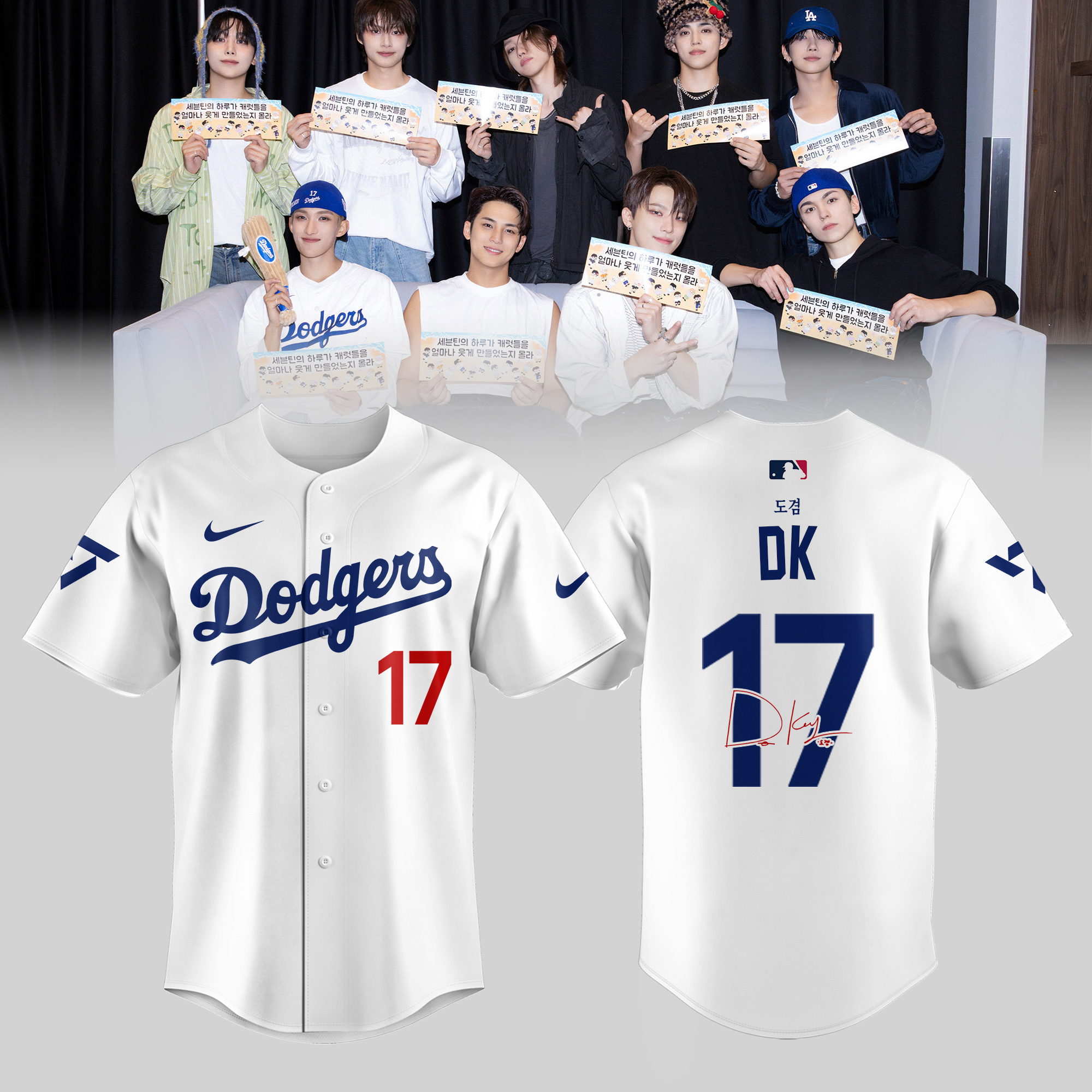 Los Angeles Dodgers 2025 Jersey DK Seventeen Dodgers Champion Shirt Unique Gifts-1