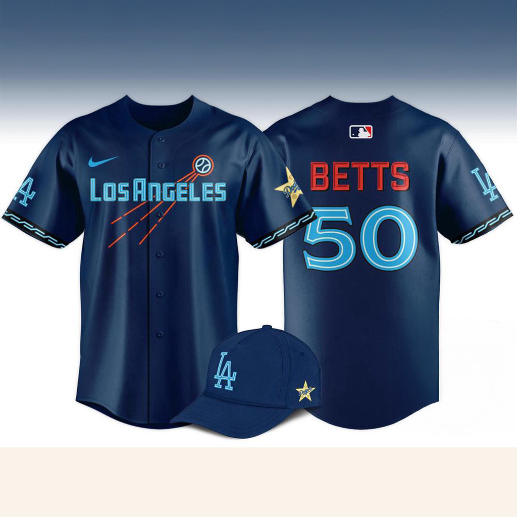 Los Angeles Dodgers 2025 New City Connect Baseball Jersey Dodgers Merch Gifts For Dad-1