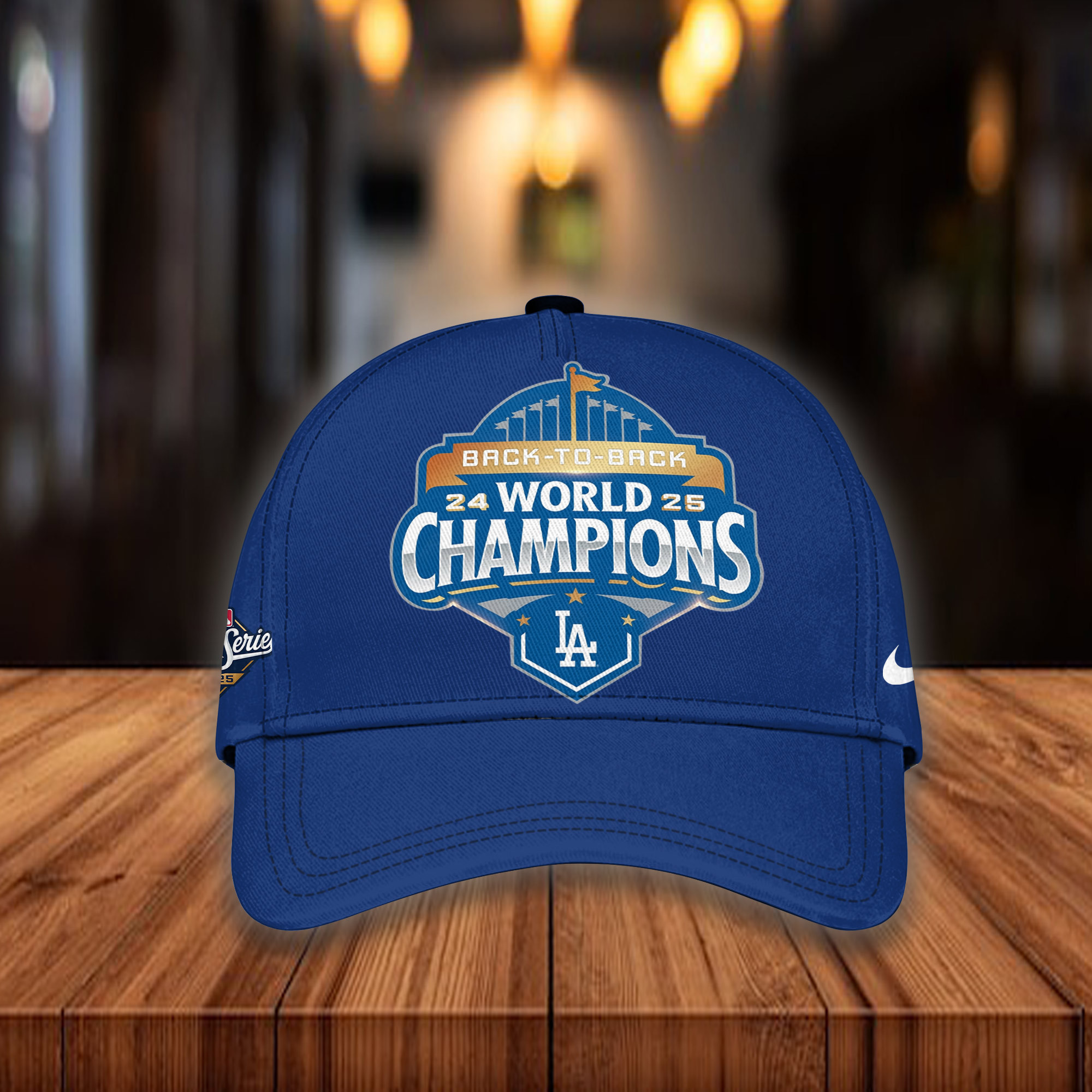 Los Angeles Dodgers 2025 World Series Champions Hat Back To Back Baseball Cap Gifts Ideas-1