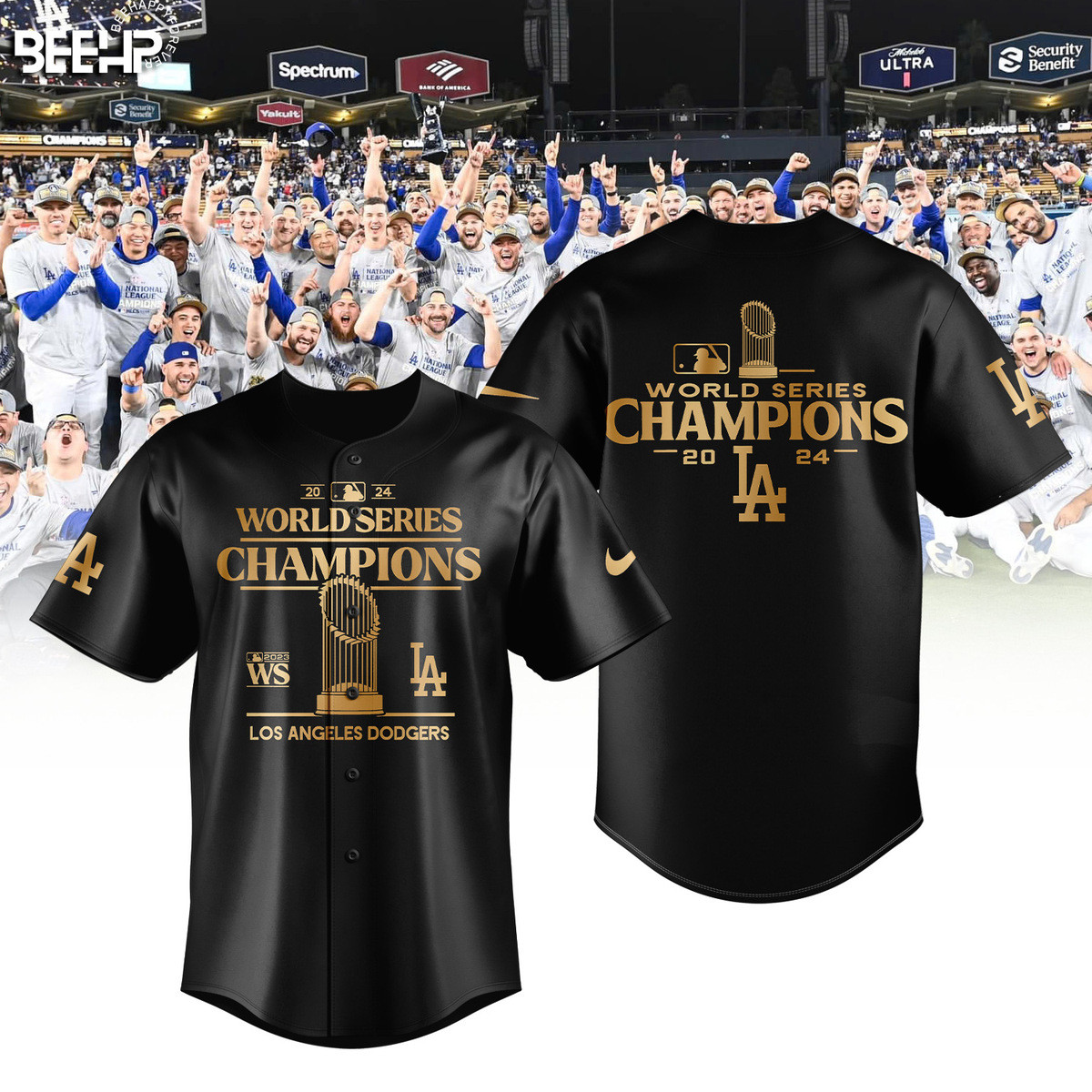 Los Angeles Dodgers 2025 World Series Champions Jersey Dodgers Championships Gifts For Him-1