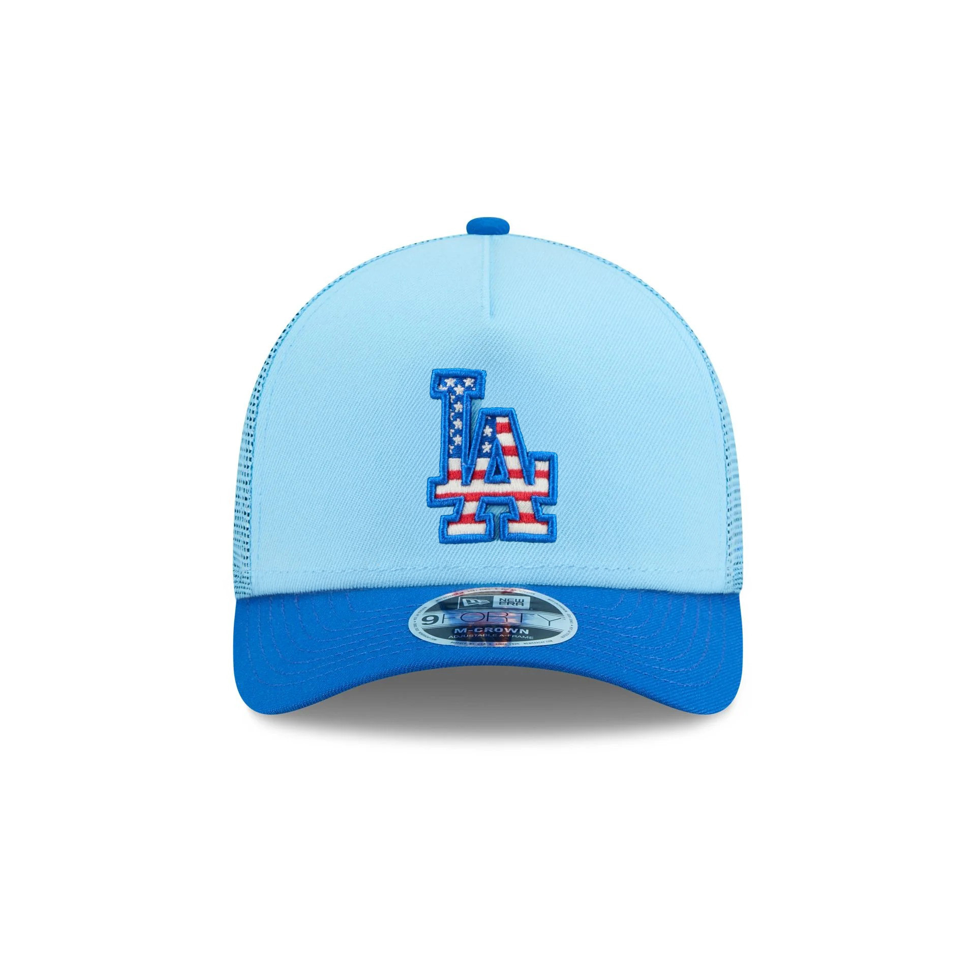 Los Angeles Dodgers 4th Of July Hat 2025 MLB Independence Day Merch Trucker Hat Fans Gifts-1