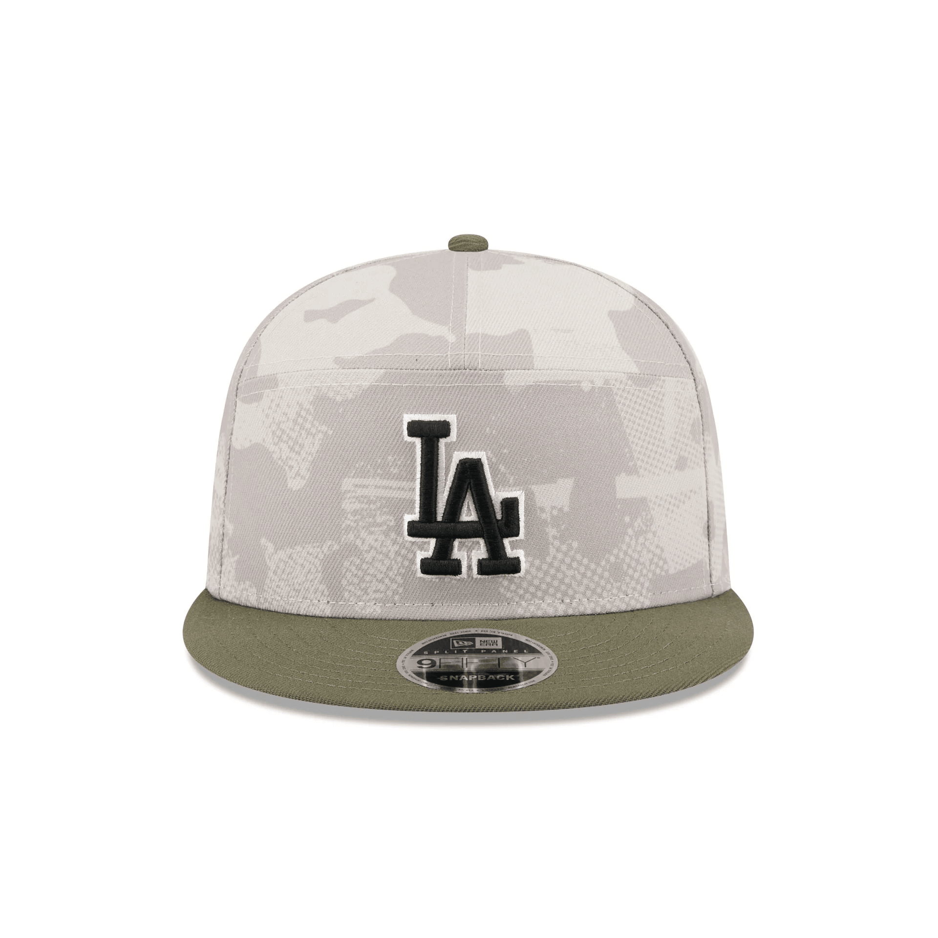 Los Angeles Dodgers Camo Hat Snapback MLB Armed Forces Day 2025 Hat Merch Good Fathers Day Gifts-1