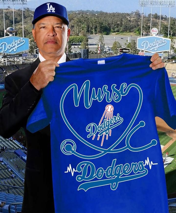 Los Angeles Dodgers Nurse Heartbeat 2025 Shirt Los Angeles Dodgers Merch-1