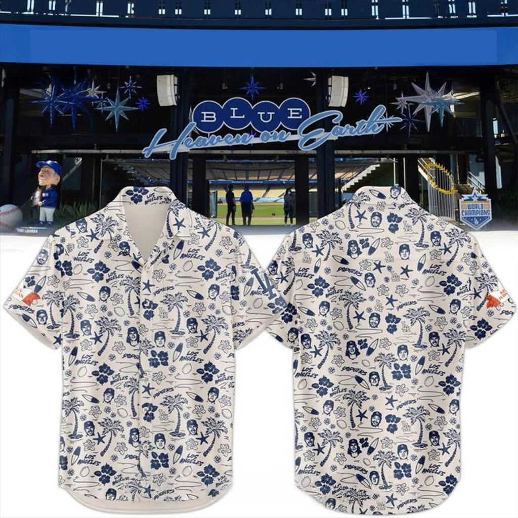 Los Angeles Dodgers Special Edition Hawaiian Shirt LA Dodgers Merch Gifts For Dad-1 Los Angeles Dodgers Special Edition Hawaiian Shirt LA Dodgers Merch Gifts For Dad-1