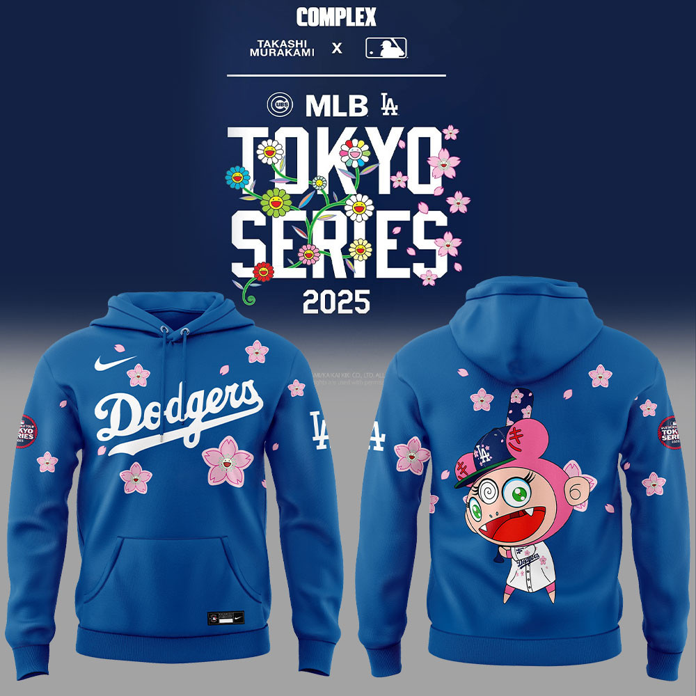Los Angeles Dodgers Tokyo Series 2025 Hoodie Gifts For Baseball Fans-1