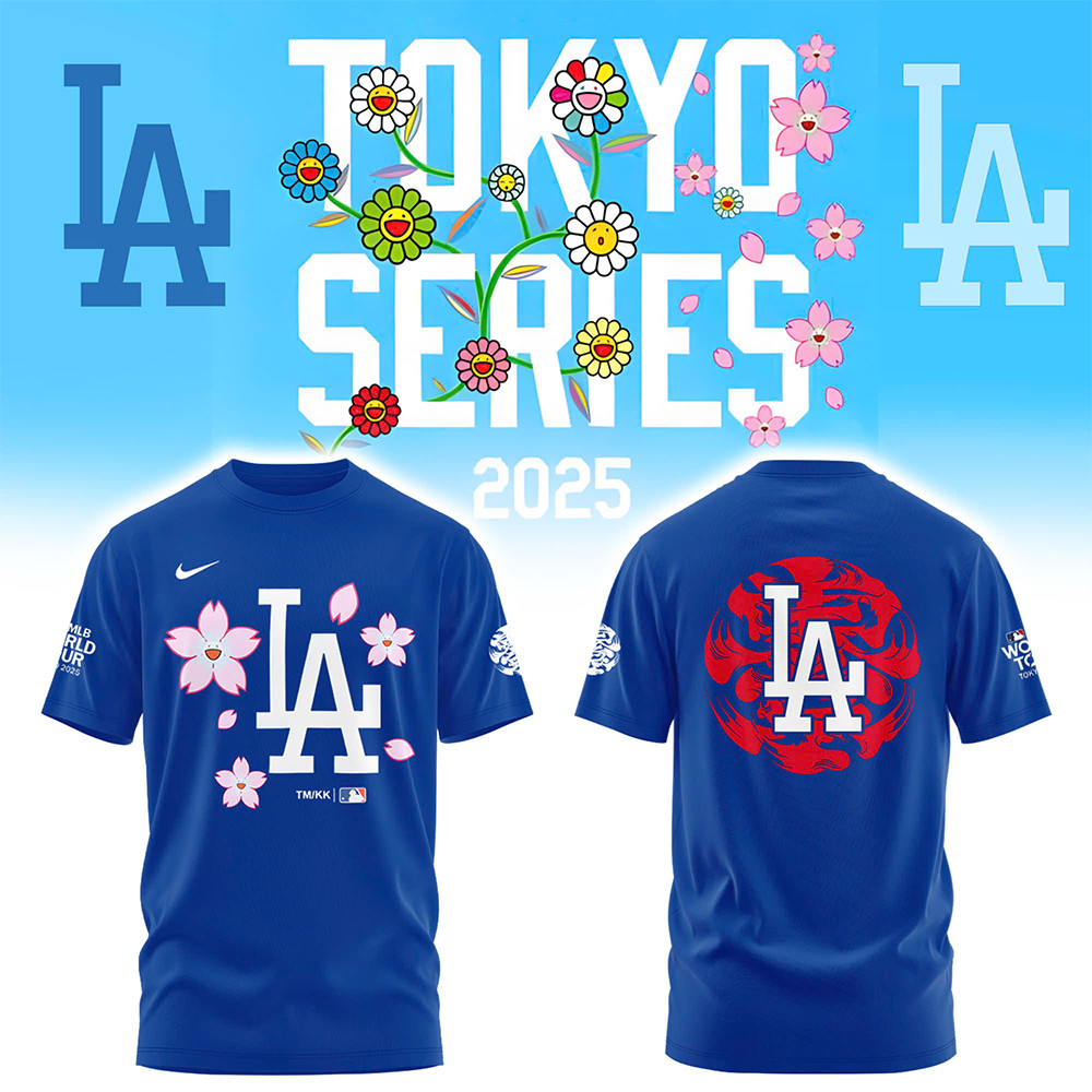 Los Angeles Dodgers Tokyo Series 2025 Shirt Gifts For Baseball Lovers-1