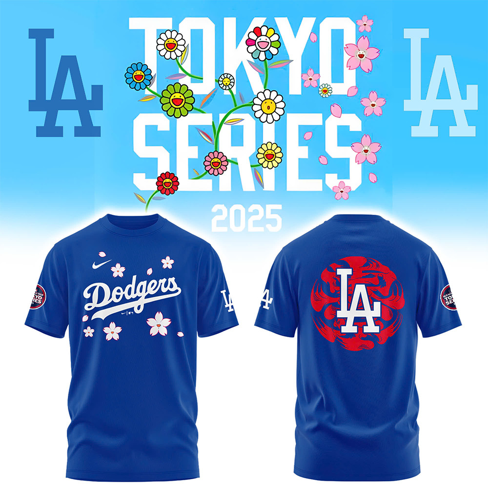 Los Angeles Dodgers Tokyo Series 2025 Shirt Presents For Baseball Fans-1