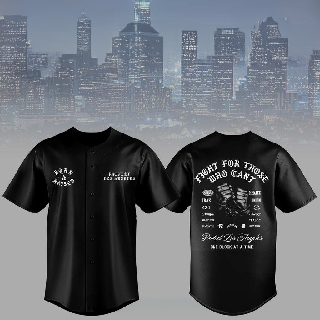 Los Angeles Dodgers X Protect Los Angeles 2025 Baseball Jersey MLB Merch Gifts For Fans-1