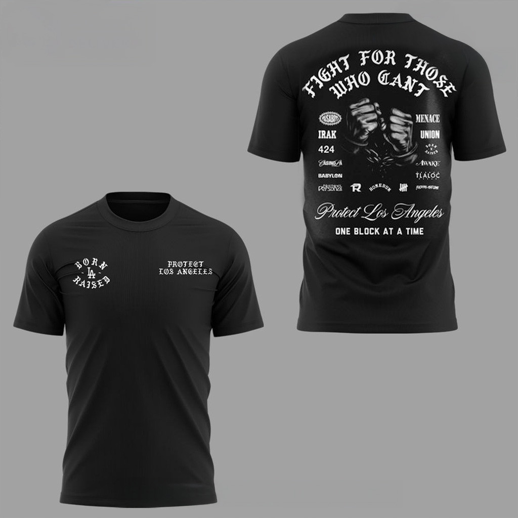 Los Angeles Dodgers X Protect Los Angeles 2025 Shirt MLB Merch Gifts For Baseball Fans-1