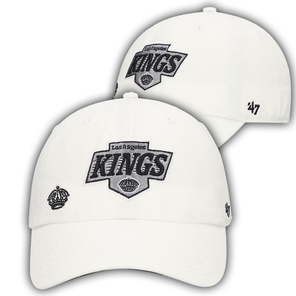 Los Angeles Kings 47 White Hat Gifts For Women's-1