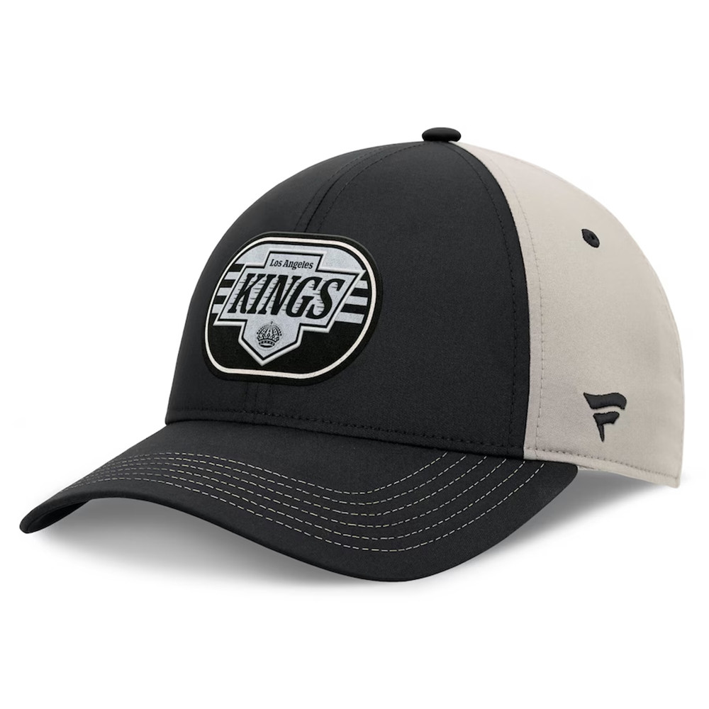 Los Angeles Kings Fanatics Black Gray 2025 Trucker Hat Great Gifts For Hockey Fans-1 Los Angeles Kings Fanatics Black Gray 2025 Trucker Hat Great Gifts For Hockey Fans-1