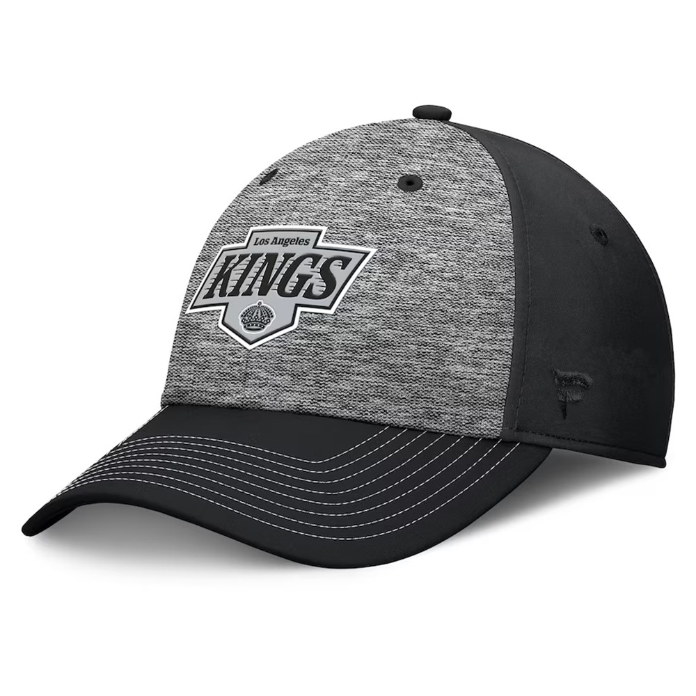 Los Angeles Kings Fanatics Gray Black Hat Gift Ideas For Hockey Fans-1