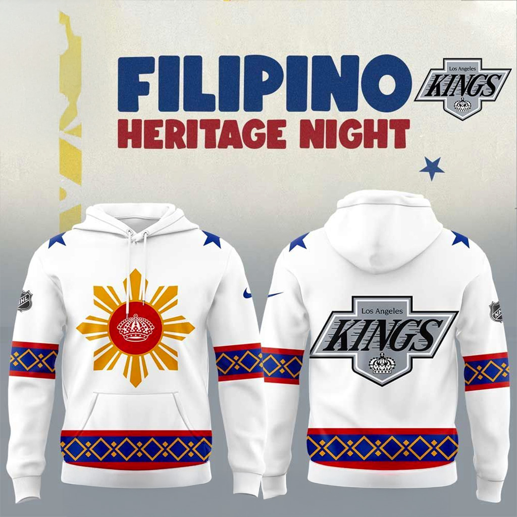 Los Angeles Kings Filipino Heritage Hoodie Kings Merch Christmas Gifts For Boyfriend-1