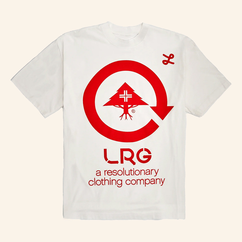 Lrg Clothing Merch Revolutionary Ss White T-Shirt Gifts For Him-1