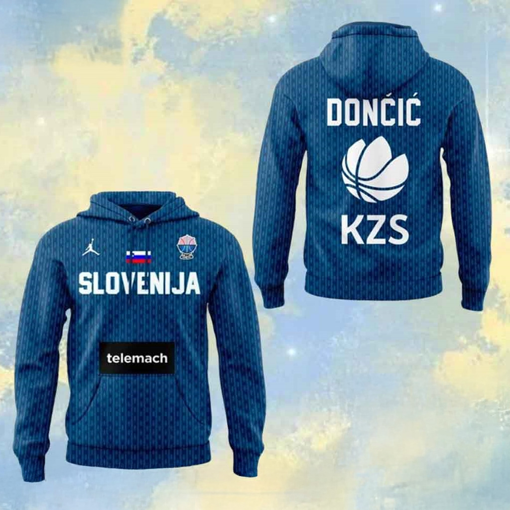 Luka Doncic Has Joined Slovenia At Eurobasket 2025 Hoodie Fan Merch Gifts For Brother-1