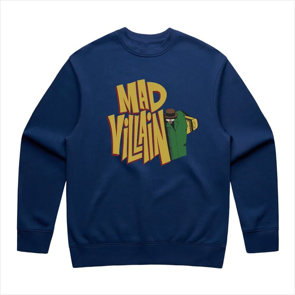 MF Doom Merch Madvillain Sweatshirt Gifts For Friends Birthday Gifts For Her Christmas Presents-1