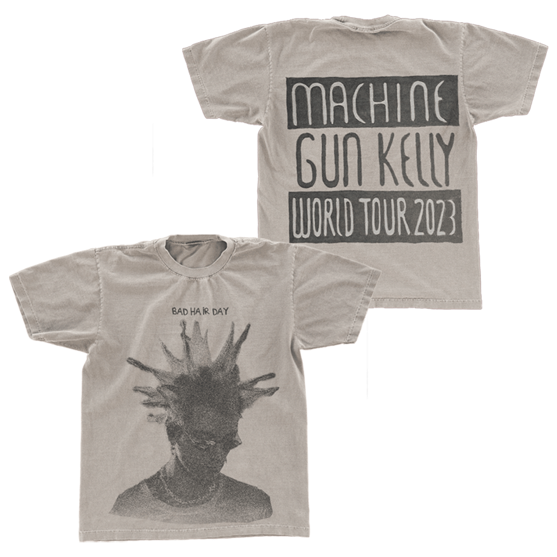 MGK Merch Bad Hair Day T-Shirt Machine Gun Kelly Merchandise Gifts For Father's Day From Wife-1