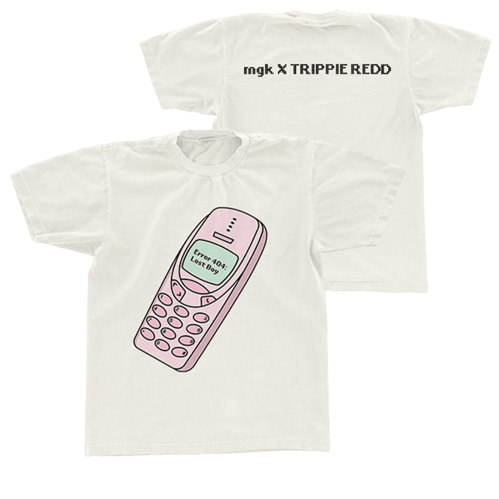 MGK Merch MGK X Trippie Redd Cellphone T-Shirt Machine Gun Kelly Merch Online Mother Day Gifts-1