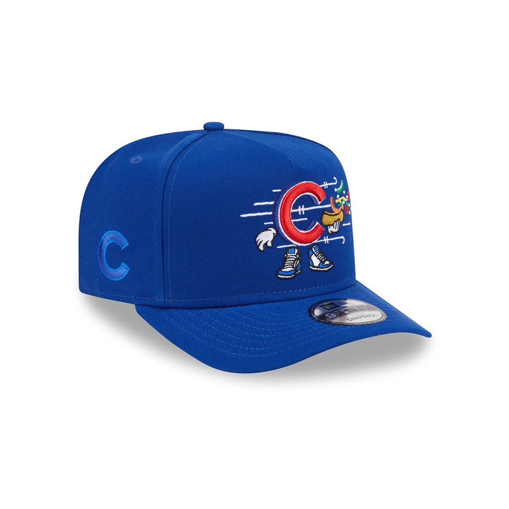 MLB Cartoon Hat Chicago Cubs Cartoon Embroidered Hat Gifts For Baseball Lovers-1