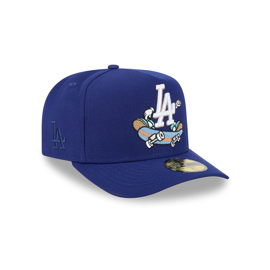 MLB Cartoon Hat Los Angeles Dodgers Embroidered Hat Los Angeles Dodgers Merch Dudes Gifts-1