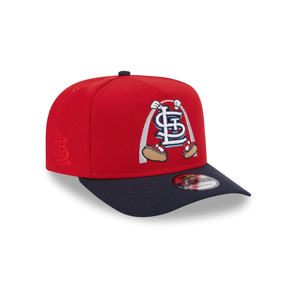 MLB Cartoon Hat St Louis Cardinals Cartoon Embroidered Hat St Louis Cardinals Merch Gifts-1