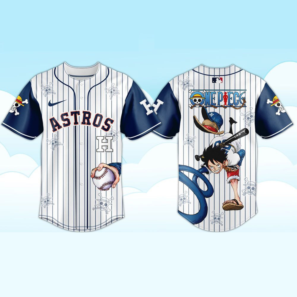 MLB Houston Astros x One Piece Limited Baseball Jersey 2025 Baseball Team Gift Ideas-1
