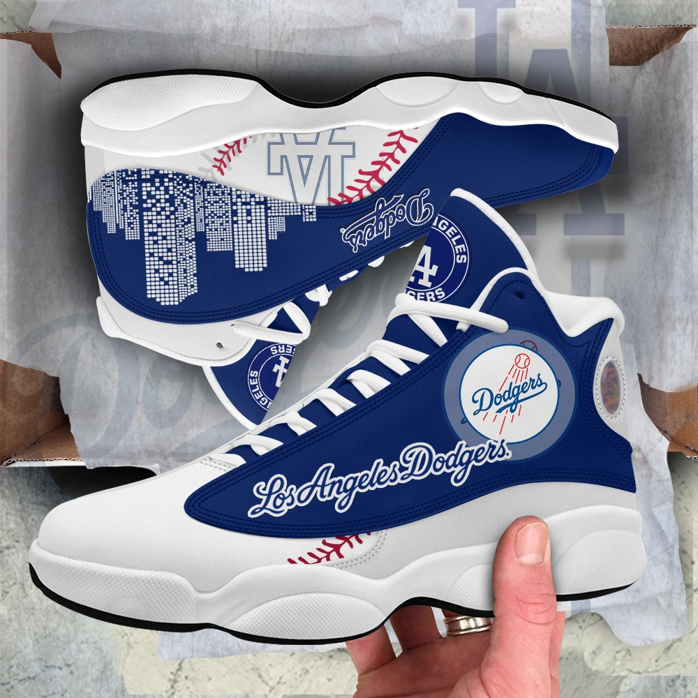 MLB Los Angeles Dodgers Baseball Shoes Gifts For Husband-1