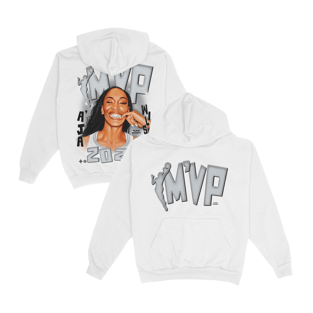 MVP A'Ja Wilson Hoodie Las Vegas Aces WNBA Basketball Fan Gift-1