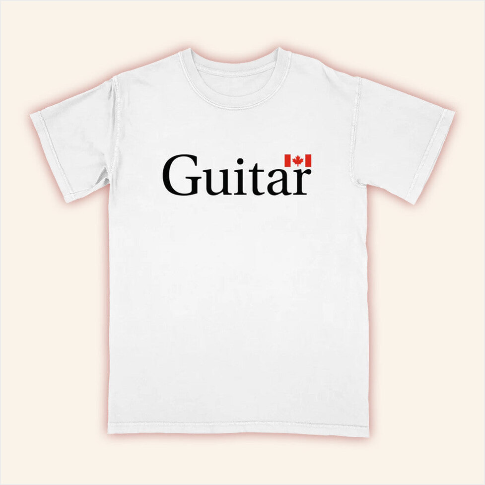 Mac Demarco Merch Guitar White T-Shirt Gift Ideas For Besties Birthday Gifts For Fans-1