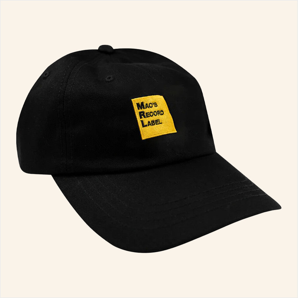 Mac Demarco Merch MRL Logo Black Embroidered Hat Gifts For Him Birthday Gifts For Friends-1