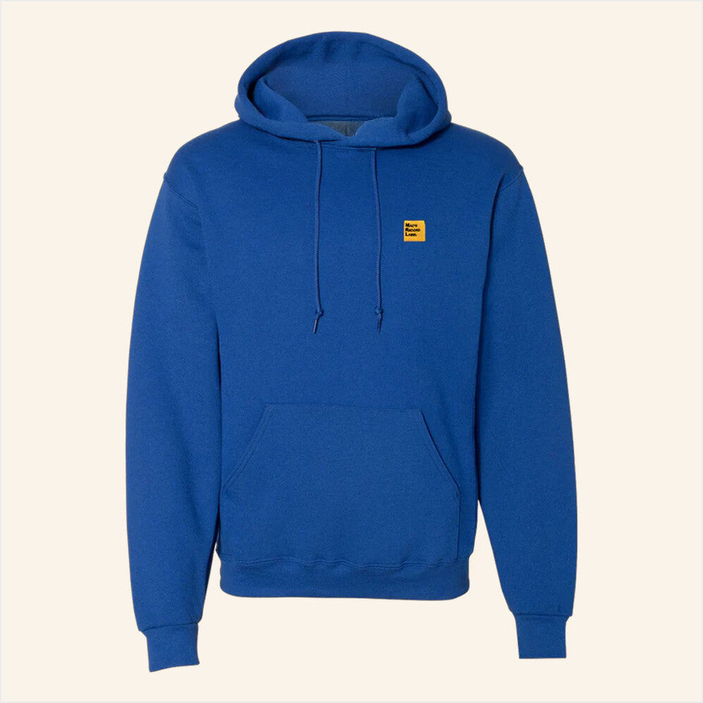Mac Demarco Merch MRL Logo Printed Blue Hoodie Gifts For Brother Birthday Gifts For Best Friend-1