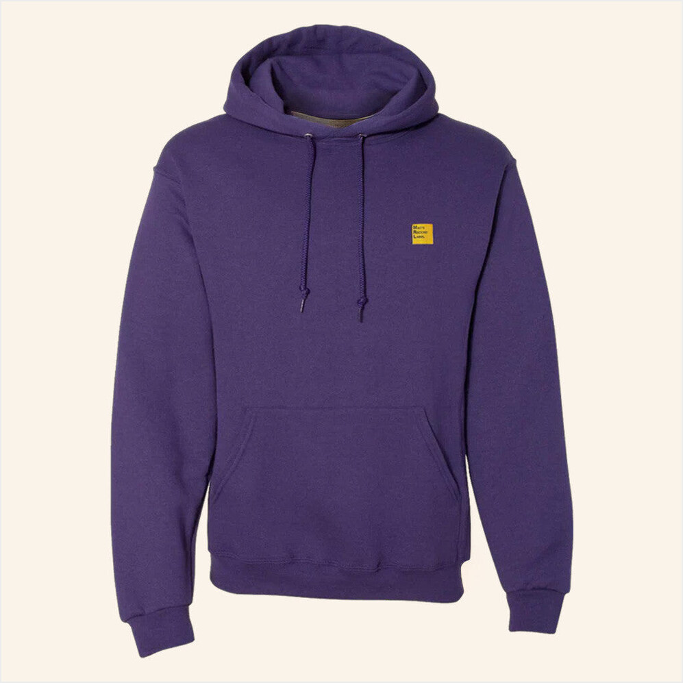 Mac Demarco Merch MRL Logo Printed Purple Hoodie Best Gifts For Him Birthday Gifts For Besties-1