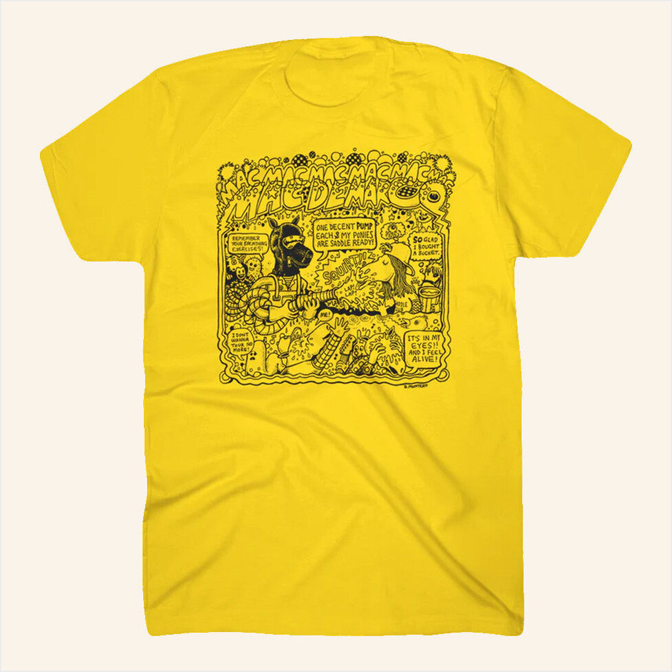 Mac Demarco Merch Montero Ponies T-Shirt Gifts For Girlfriend Birthday Gifts For BFF-1