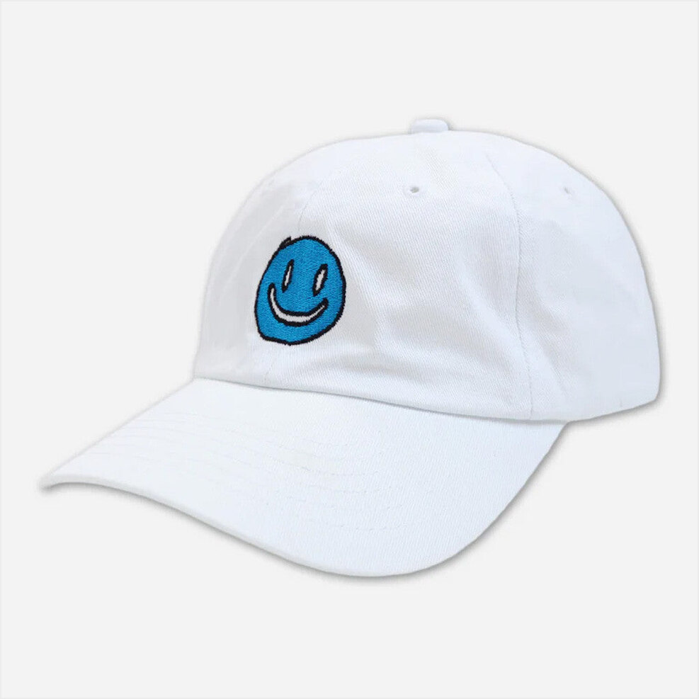 Mac Demarco Merch Smiley White Embroidered Hat Gifts For Friends Birthday Gifts For Him-1